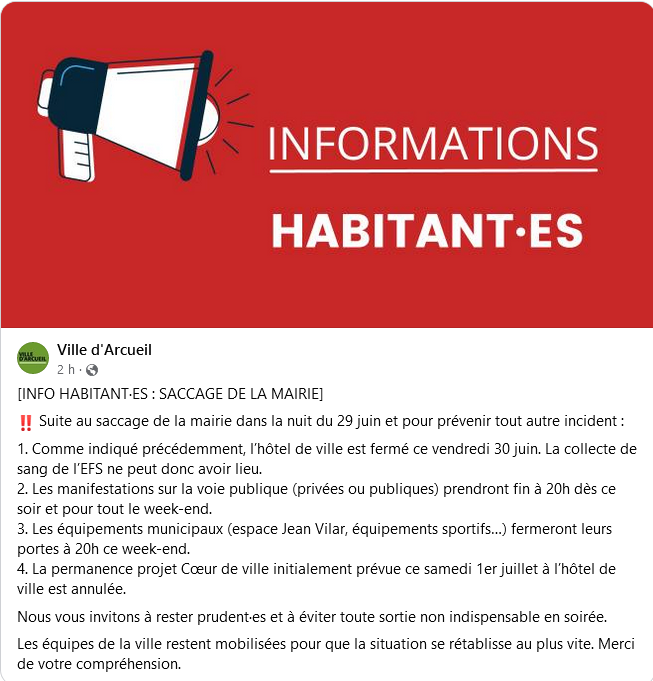 facebook.com/villeArcueil