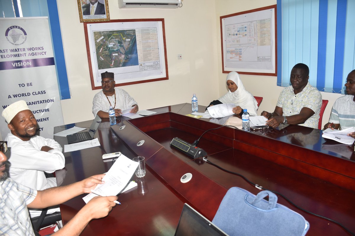 cwwda's tweet photo. Excited to commence FY2023/24 with signing of Negotiated Performance Contract (PC) with Ministry of Water Sanitation & Irrigation. PC guides & ensures accountability. Chair Dr. Mwaringa led CWWDA team, Douglas Mutai led the Ministry team 30-6-2023 #waterforgenerations https://t.co/UFHS8VqII3