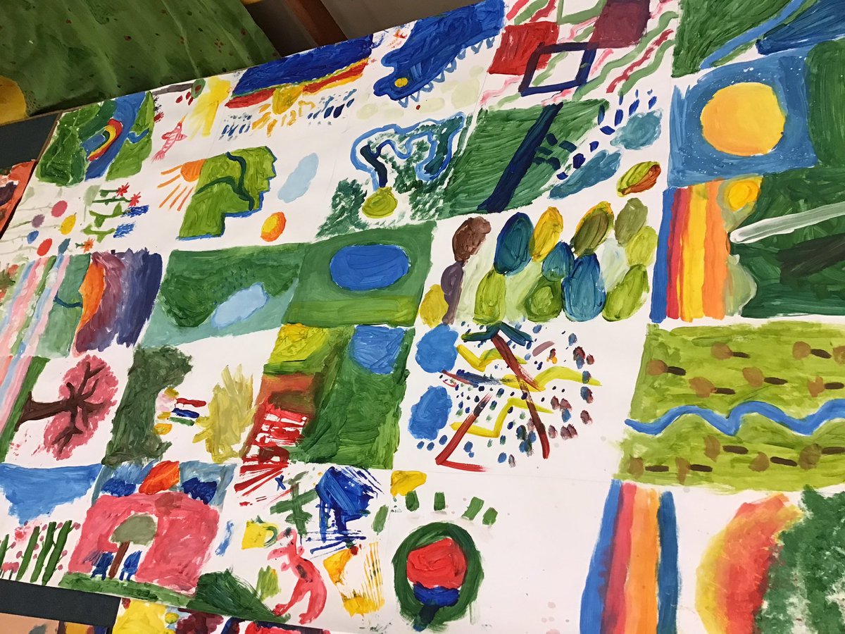 NorthleighCofE's tweet photo. We’ve really enjoyed working with @philironside today and have all expressed ourselves creatively. #NPSArt https://t.co/kmQ1atbamP