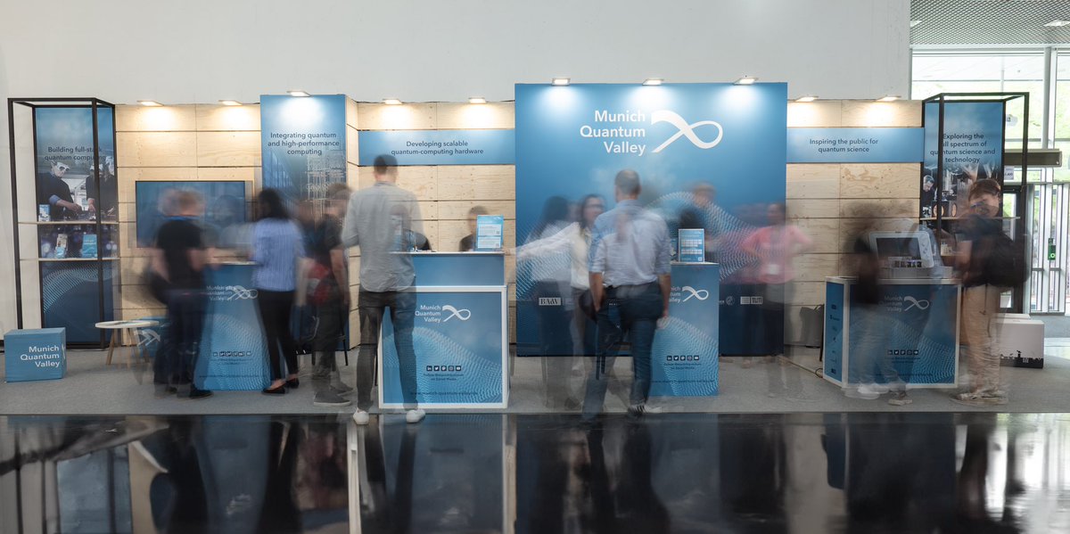 MunichQuantum's tweet photo. What a week! Four days full of interesting conversations, exploring new possibilities for collaborations and deepening existing relationships at #WorldofQUANTUM are now over.
Read the wrap-up of our week now on our website: https://t.co/4Q72TvmDPX https://t.co/zILcCMzP8V