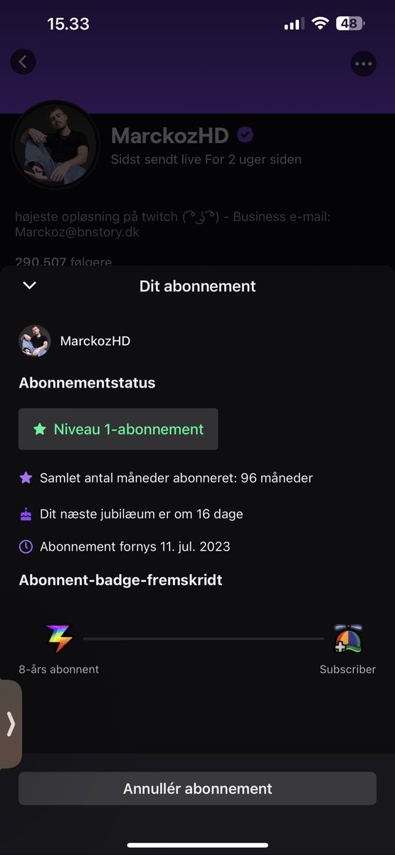 eichenn's tweet image. Denne måned har jeg 8-års dag (96 måneder) med @MarckozHD 
Tak for 8 gode år elskede, tiden flyver 🦅❤️