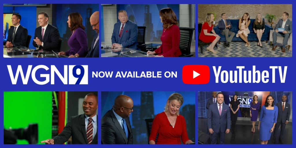 Hey we're finally getting carried on <a href="/YouTubeTV/">YouTube TV</a>! Takes effect today. All your WGN favs. #Chicago