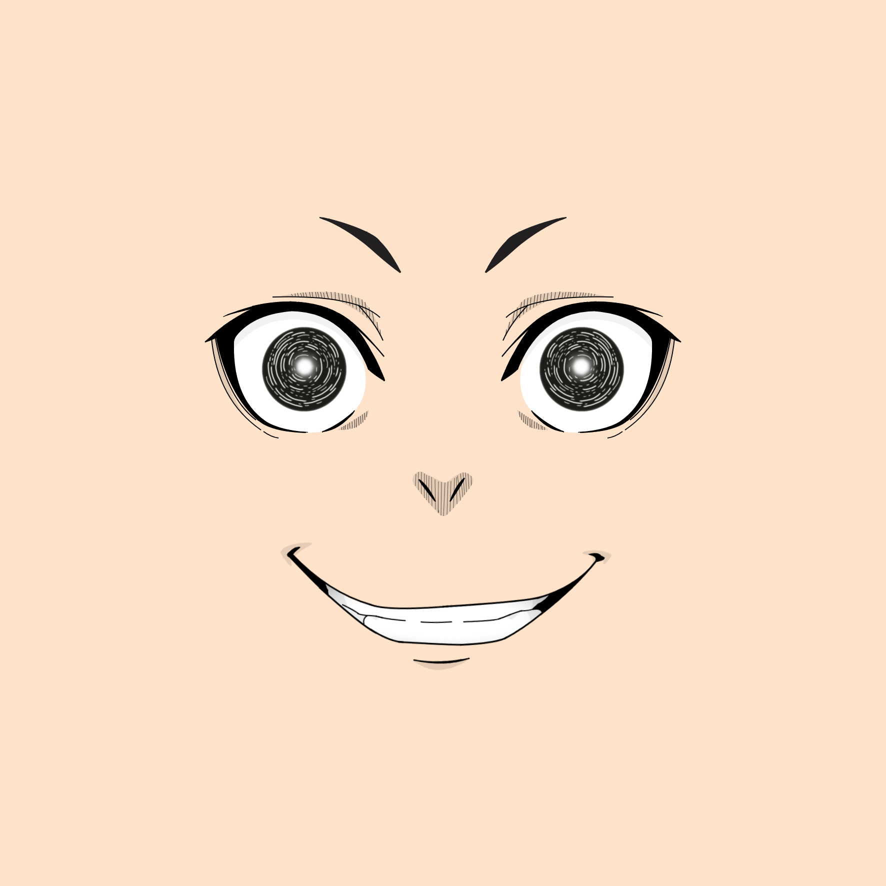 13) Anime Face - Roblox