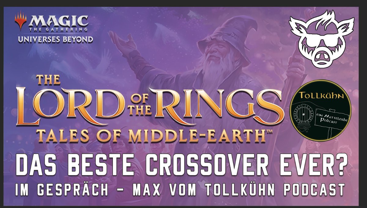 #WOTC hatte große Pläne mit #mtglotr!
Mit #UniversesBeyond sollten neue Spieler kommen und Magic nochmal auf ein neues Level bringen.
Wen sonst als den <a href="/tollkuehnpcast/">Tollkühn - ein Mittelerde Podcast</a> könnte man da fragen, ob die Rechnung aufgeht?
Spotify:
spoti.fi/3MFeGTH
Youtube:
bit.ly/nacktundrosa
