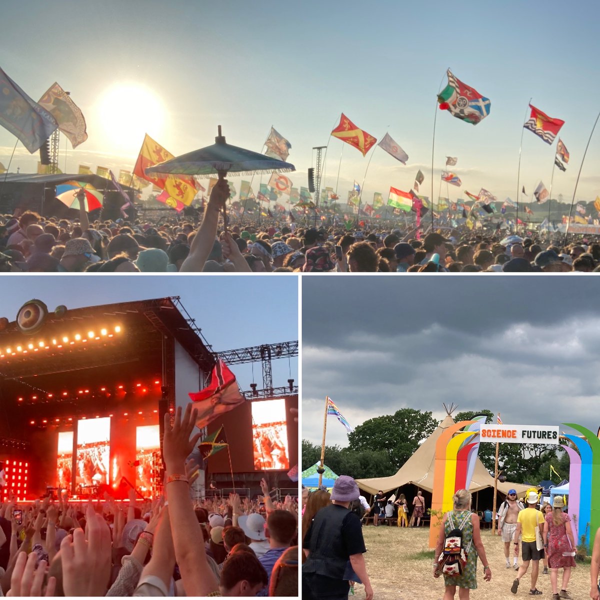 With so many young Glastonbury acts sharing their mental health struggles on stage this year, I was proud to represent @OxPsychiatry with amazing support from @BLennox4 and @alansteinoxford. Next year...