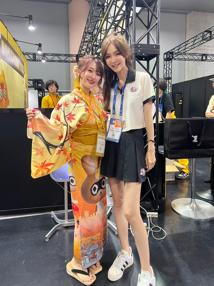 Kawaii!! 😊 <a href="/web3_honey/">たぬきち🍯web3honey💛</a> 
#IVSCrypto #IVSKyoto #ivs2023