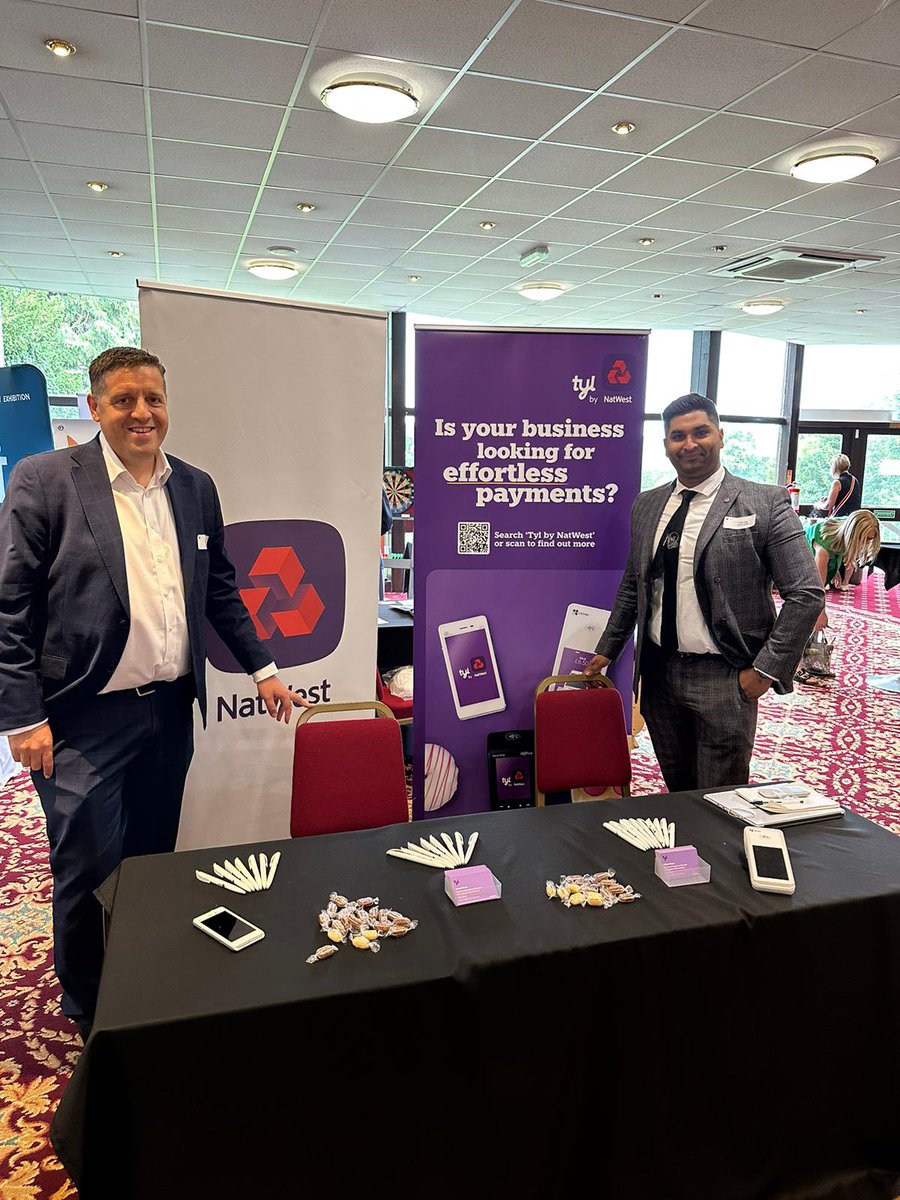 All set up for a good day at #RoyalBizFair23