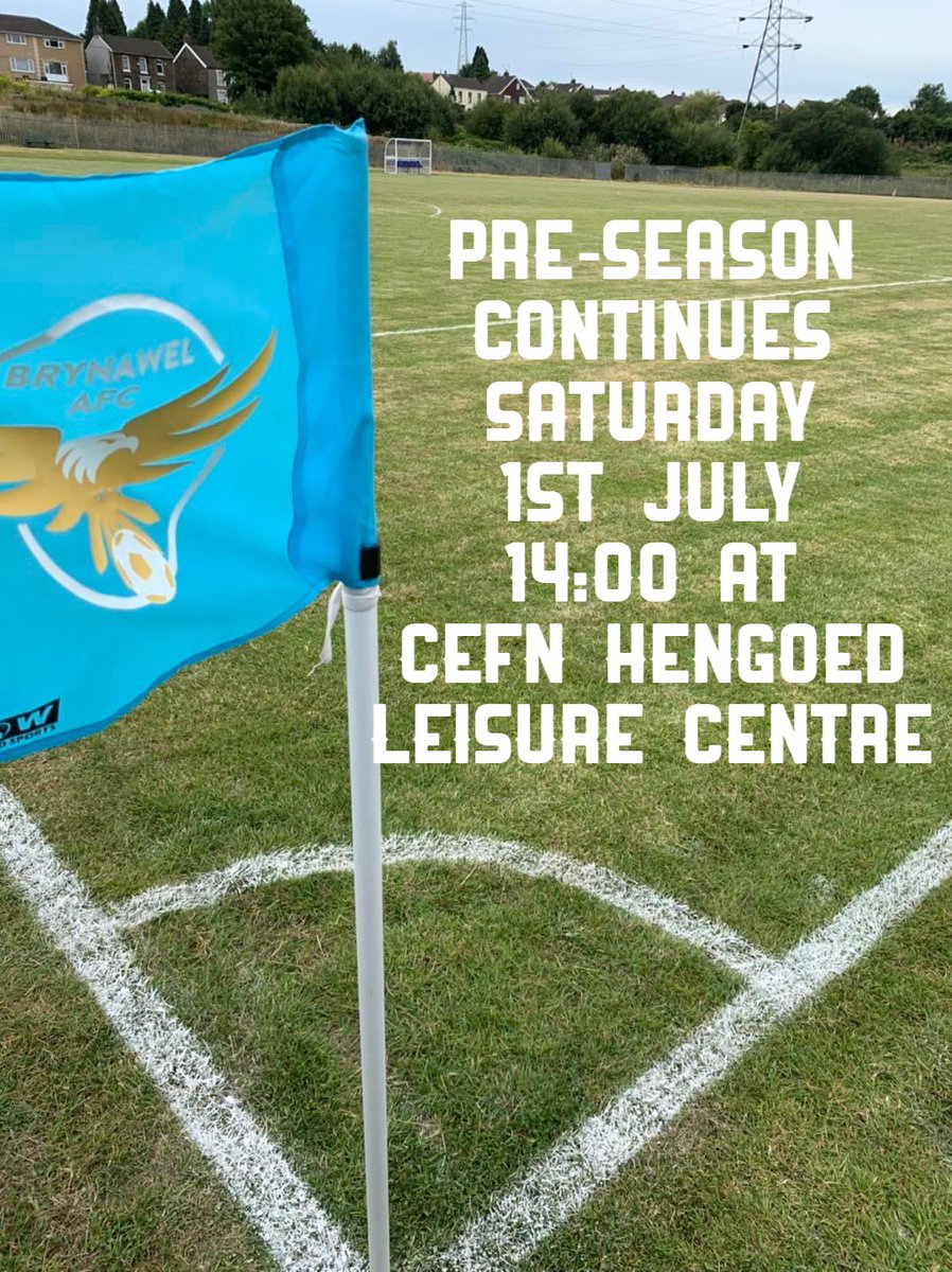 The preparations for the new season continue ⚽️⚽️⚽️. 

New and old players are welcome. 

More information on pre-season fixtures to be released soon 💪💪💪. 

#uppabryn
