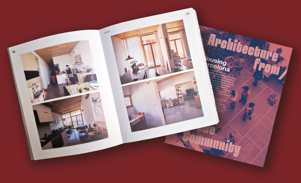 #Barcelona offers a prime example of the #cohousing model as an asset prized for its use value as opposed to investment. This #book is a compilation of cooperative #housing projects in Barcelona, both complete and under #construction.