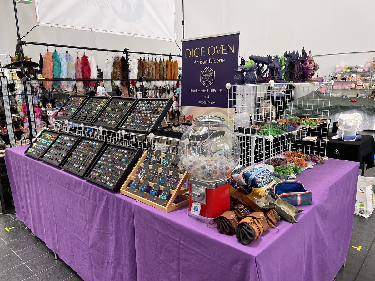 dice_oven's tweet photo. I am at @DoKomi this weekend. If you are visiting come and say hello. Stand 1H24 

#dokomi #ttrpg #dnd #dicd https://t.co/J4px3ExDp0