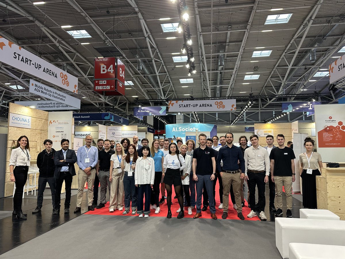 FundingBox's tweet image. &quot;Today marks the end of an incredible journey at #Automatica2023 Start-Up Arena! Grateful for the opportunities, connections, and knowledge gained. Excited to be part of the automation revolution.  Onward to a future of innovation and collaboration! #AutomationRevolution