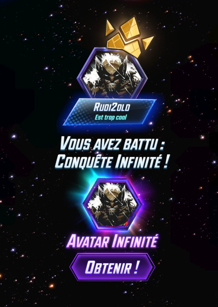 First RUN, first VICTORY ! 
With the H-Evo Lockjaw deck.

Let's go ! Infinity border is mine ! :D 

<a href="/MARVELSNAP/">MARVEL SNAP</a> <a href="/UntappedSNAP/">Untapped.gg | MARVEL SNAP</a> #MarvelSnap