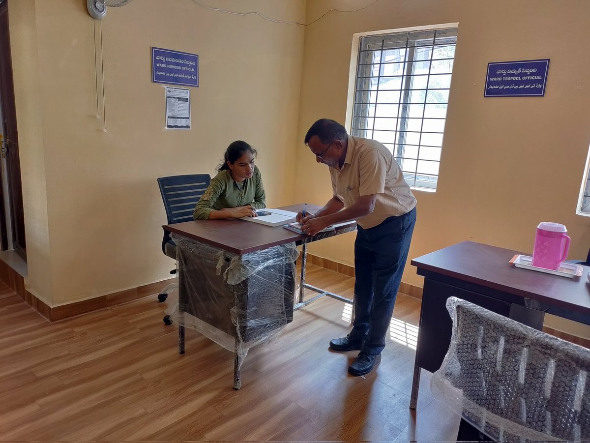 Swamy, Director Operations II.HMWSSB tweet media