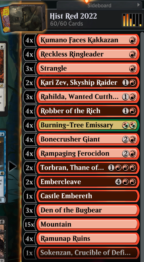 nooeffingway's tweet photo. SAME DECK 11 months in a row! F2P MYTHIC Bo3 Historic Red Aggro.  STRANGLE is the real MVP🔥#MTGA #MagicTheGathering #magicthegatheringarena

@mtgazone
@ArenaDecklists

https://t.co/V8ExPqwaOC https://t.co/B2Ct0LLQ24 https://t.co/drdaGMa09O