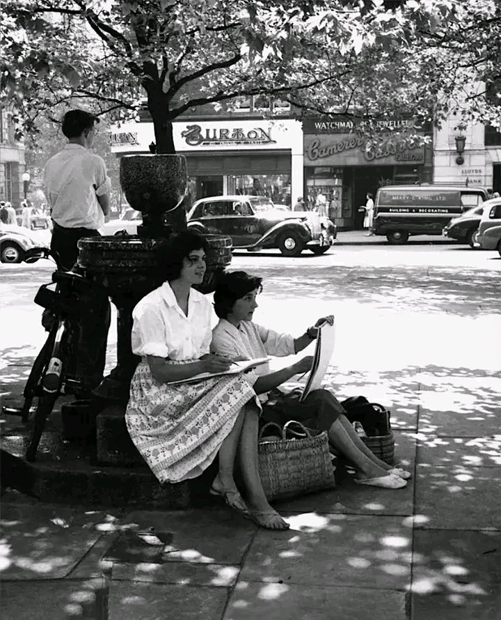 Sloane Art Square, London 50s