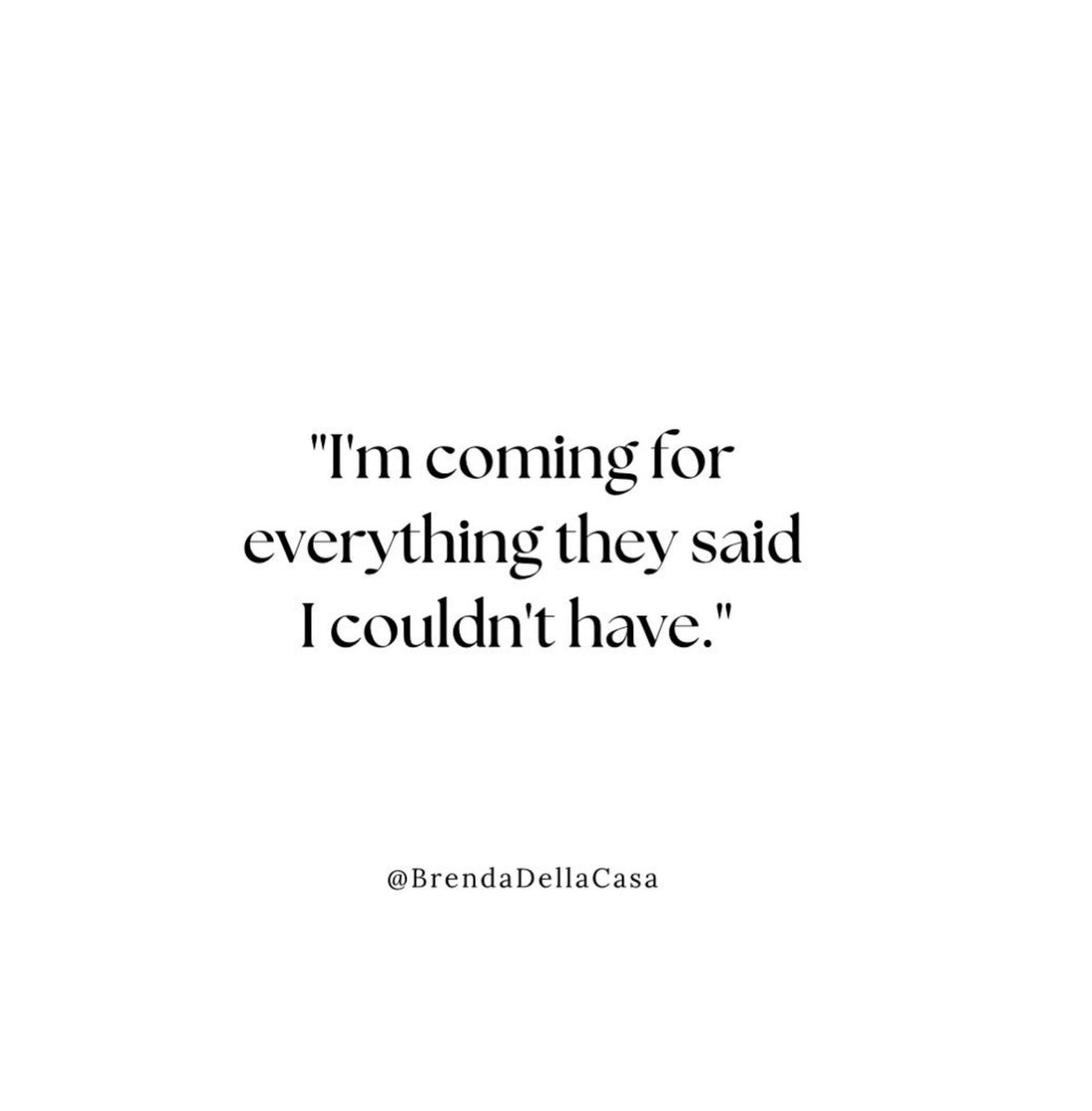 No more waiting for support, permission or approval. No more hoping the people who doubt you will come around. No more allowing your inner critic to talk you out of goal-getting. 

If you are here, you have time and your time is now. 

Go. Get. What's. Yours. 👊🏽💥