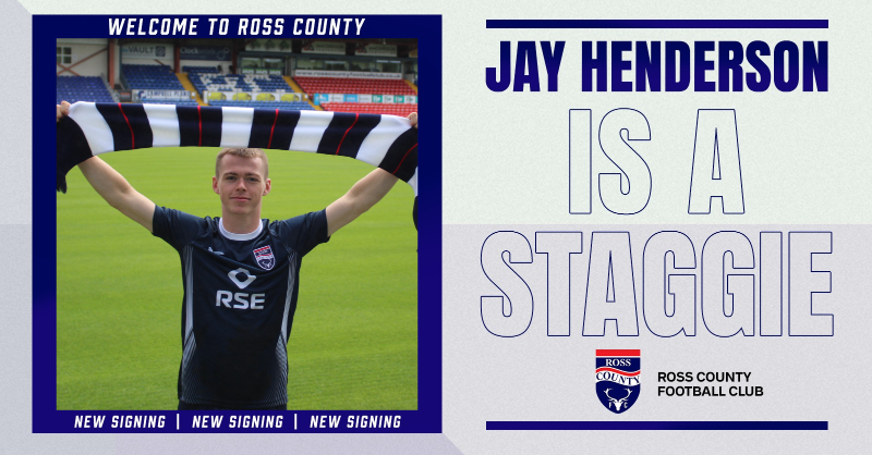RossCounty's tweet photo. Ross County FC are delighted to announce the signing of 21-year old winger Jay Henderson from St Mirren.

Jay, spent part of last season on loan at Inverness CT with 4 goals and 5 assists. He has also played over 40 times for St Mirren as well as representing the Scotland U21s.