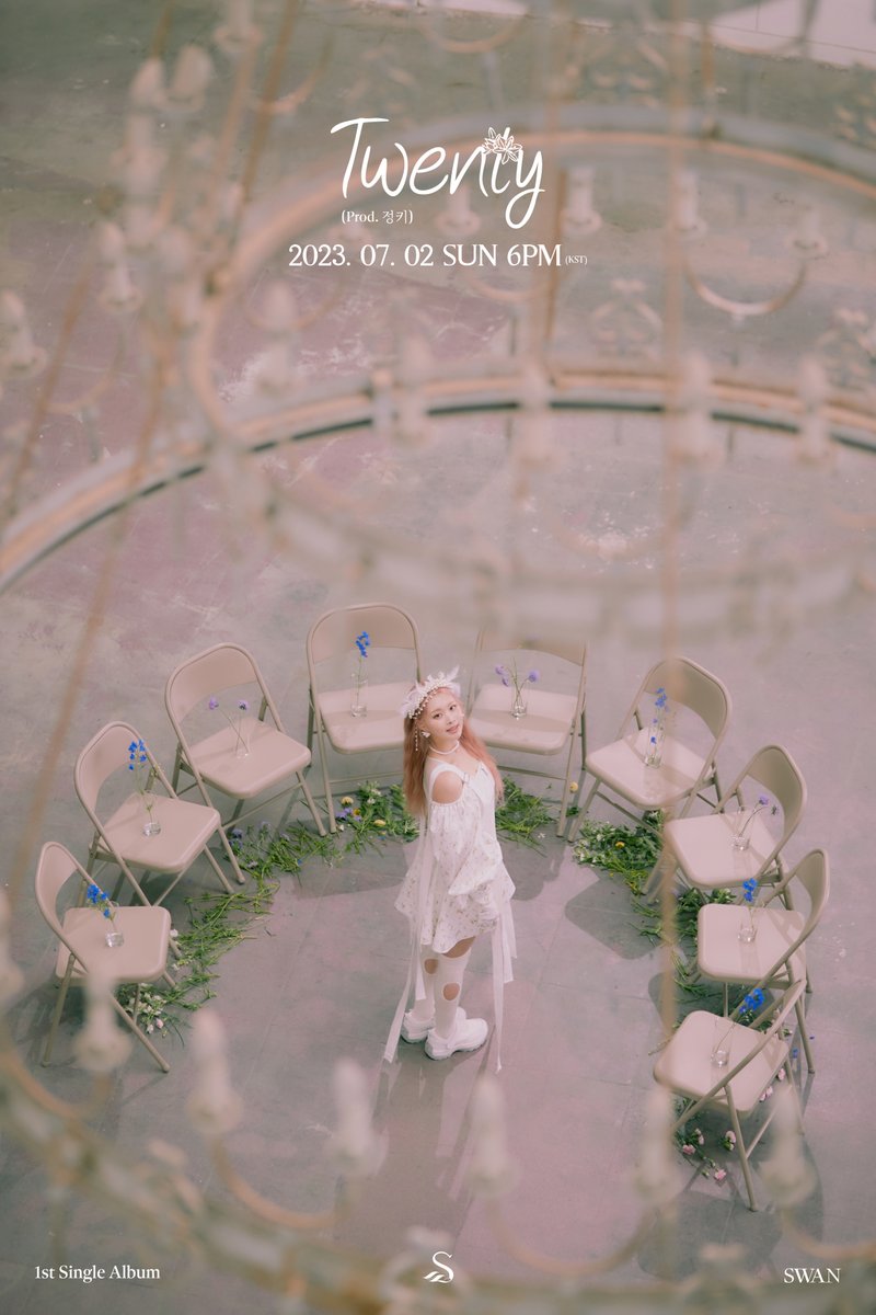 RBW_PURPLEKISS's tweet photo. [#수안]  

1st Single Album [Twenty (Prod. 정키)]

🦢 CONCEPT PHOTO #3 🦢

2023.07.02 6PM RELEASE✔    

#SWAN #Twenty https://t.co/RMqOPrOkQh