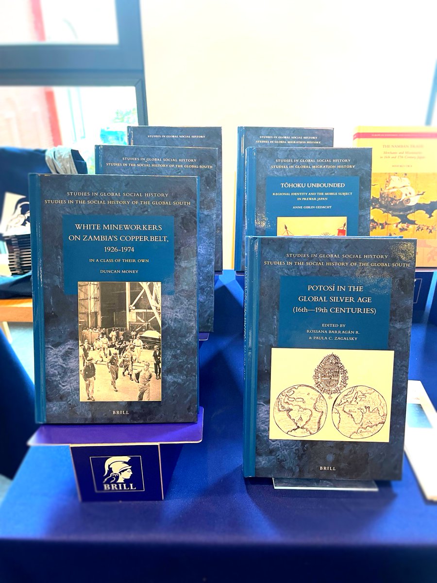 Duncan Money (@mininghistory) on Twitter photo My book 'White Mineworkers' on Zambia's Copperbelt' is on sale at the <a href="/ENIUGH91/">European Network in Universal and Global History</a> conference alongside what looks to be a fascinating edited volume on Potosí, the world's biggest silver mine.
#ENIUGH My book 'White Mineworkers' on Zambia's Copperbelt' is on sale at the <a href="/ENIUGH91/">European Network in Universal and Global History</a> conference alongside what looks to be a fascinating edited volume on Potosí, the world's biggest silver mine.
#ENIUGH