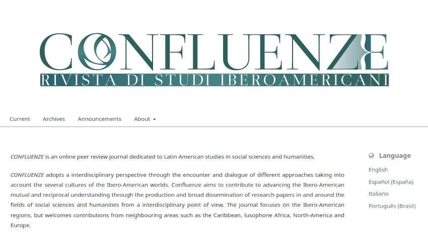 new #openaccess issue from Confluenze, journal dedicated to Latin American studies:

Vol. 15 No. 1 (2023): Saramago: universal writer? 
25 Years of José Saramago’s Nobel Prize in Literature
confluenze.unibo.it/issue/view/1145