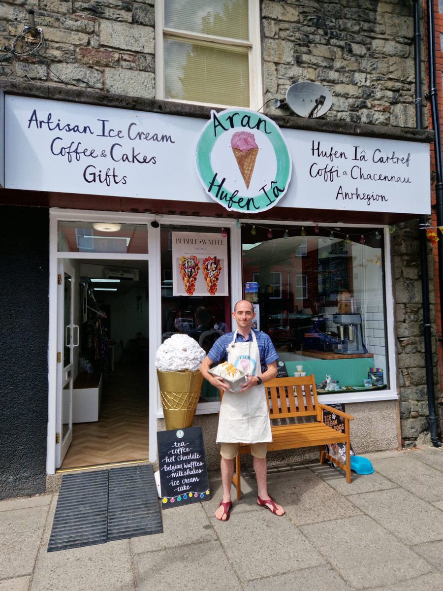 Visiting Bala? You must check out the brilliant Aran Hufen Ia.  We're thrilled to be chosen to supply and install their new Telme Single Phase 60 litre pasteuriser and Single Phase 7 litre Telme batch freezer. Thanks guys! #newcustomer #expansion #singlephase #telme #icecream