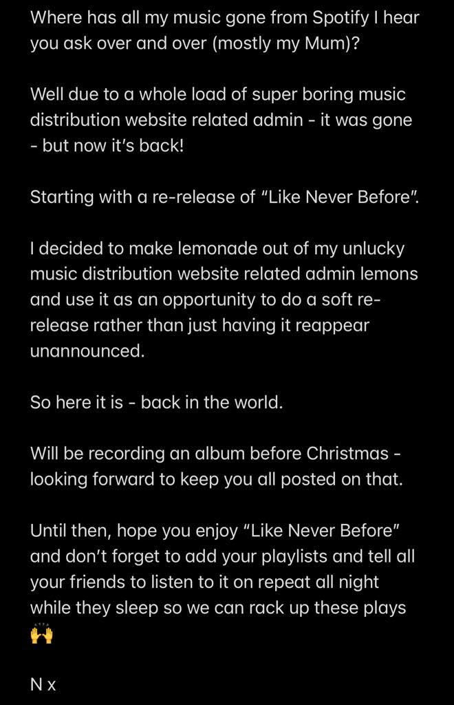Nathan O'Regan (@nathanoregan) on Twitter photo open.spotify.com/album/5qi1Gepf… 
#NewMusicFriday open.spotify.com/album/5qi1Gepf… 
#NewMusicFriday