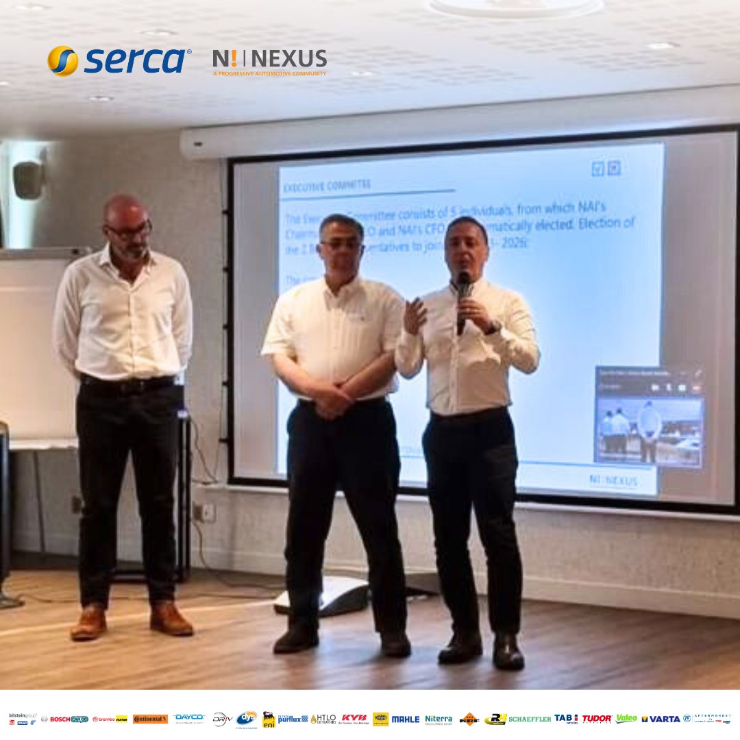 Grupo Serca Automoción (@sercagrupo) on Twitter photo Esta semana se ha realizado la Asamblea General de <a href="/NexusAutomotiv/">Nexus Automotive International</a> y Lluís Tarrés, nuestro director general, ha vuelto a ser reelegido por el 100% de los consejeros como Miembro del Consejo Ejecutivo.
#GrupoSerca #NexusAutomotiveInternational #posventaautomoción #automoción Esta semana se ha realizado la Asamblea General de <a href="/NexusAutomotiv/">Nexus Automotive International</a> y Lluís Tarrés, nuestro director general, ha vuelto a ser reelegido por el 100% de los consejeros como Miembro del Consejo Ejecutivo.
#GrupoSerca #NexusAutomotiveInternational #posventaautomoción #automoción