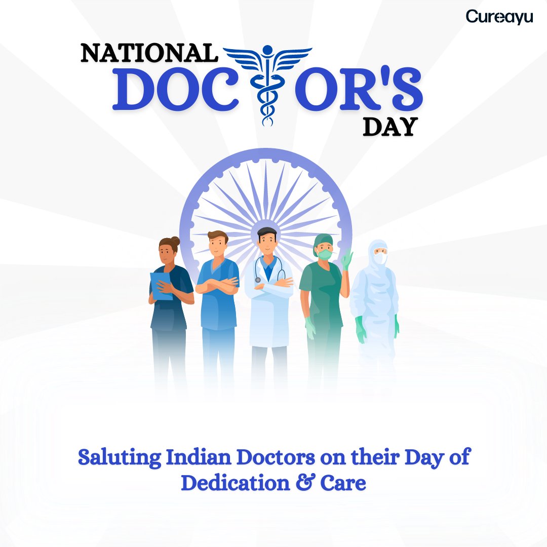cureayu's tweet photo. Today, we honor the superheroes in scrubs on #NationalDoctorsDay. Thank you, doctors, for your commitment to saving lives, providing care &amp; being a source of strength

#Cureayu #IndianDoctorsDay #Doctor #OurSuperheroes #Protector #Health #Happydoctorsday #Unsungwarrior #warriors https://t.co/jwOl4wXgg5