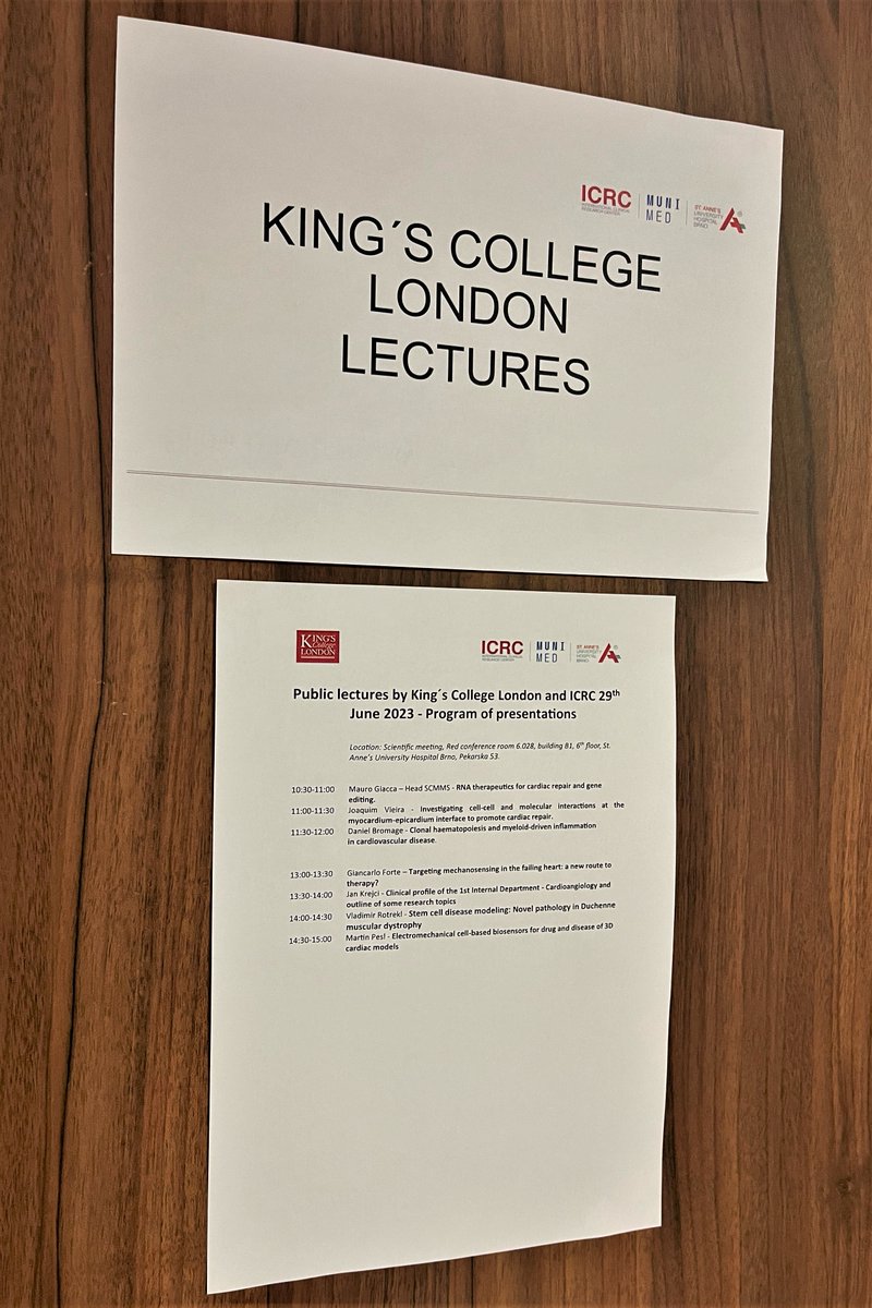 Welcoming the representatives of @KingsCollegeLon on their visit to @FNUSA_ICRC to deepen our collaboration in #health #research. Thanks to @ForteGiancarlo for making this visit possible. Hope to see you soon again @GiaccaMauro, Silvia Pedroni, @Joey_JMVieira and @BromageDan. 🤝