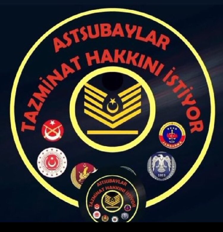 Yunus982700's tweet photo. Astsubay TSK Personel K. Md. 3, 4, 85c, 89, 117, 118, 124 vb. gereği kadrolarında teknik, sınıf ve branş uzmanlıklarına göre görev yapar
Emeklilikte TAZMİNAT haklarıdır. 
@RTErdogan
@kilicdarogluk @temadankara @TBMMGenelKurulu @TBMMresmi @Akparti @herkesicinCHP @MHP_Bilgi https://t.co/f6Y3liNgoz