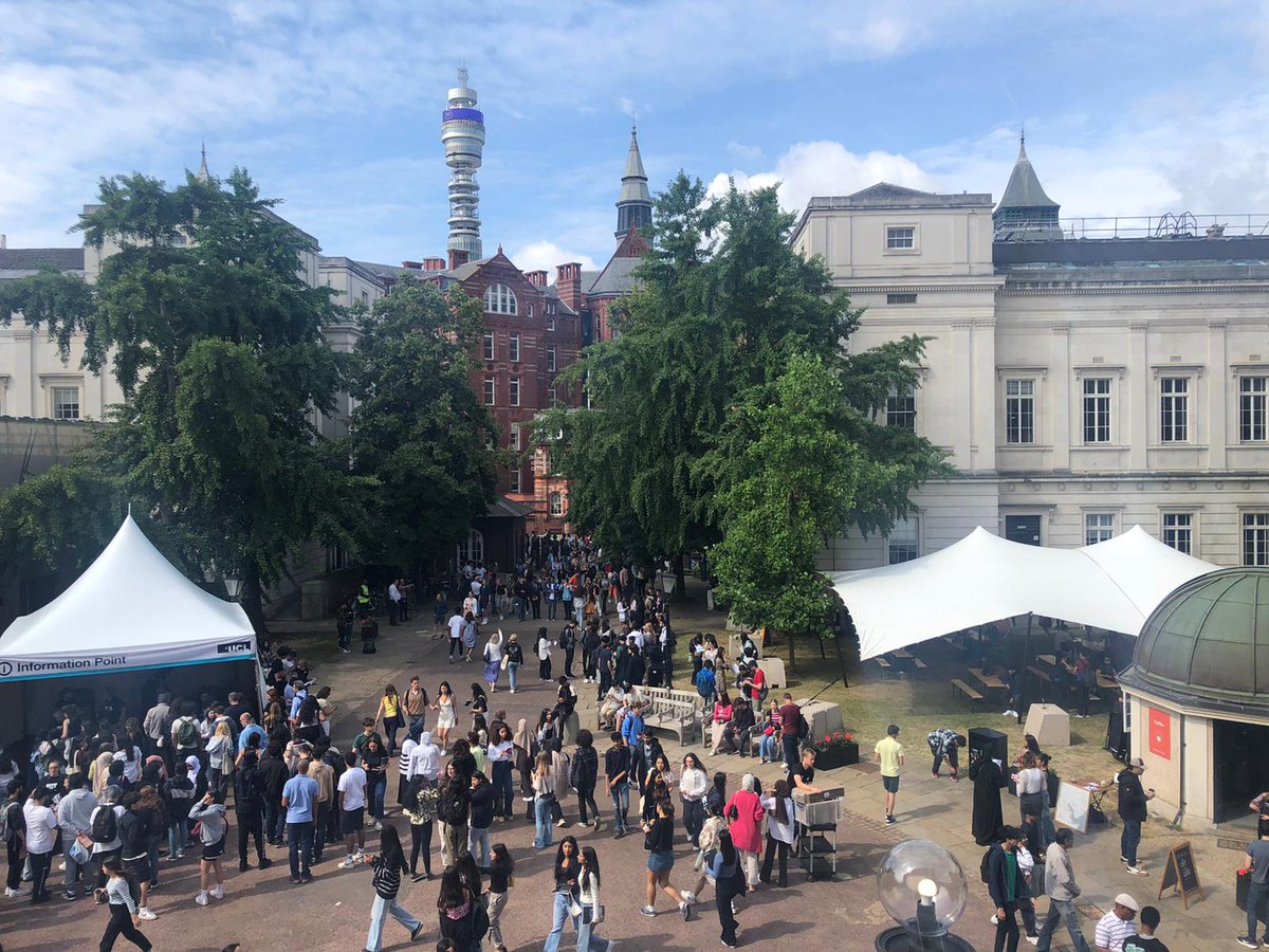 Our Undergraduate Open Days are underway! 🙌

We’re looking forward to welcoming you all to our Bloomsbury campus and @UCLEast to discover what life at UCL is like!

#UCLOpenDays