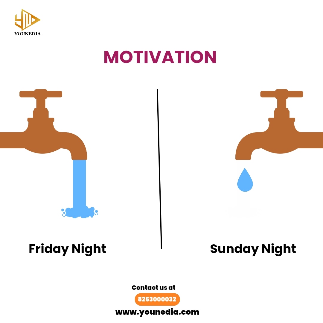 Friday Motivation - Overload😍
Sunday Motivation - Snooze😴

#younedia #socialmediamarketing #socialmediamanagement #seo #weekendcalling #weekend #instagood #fridaynight #creativepost #explore
