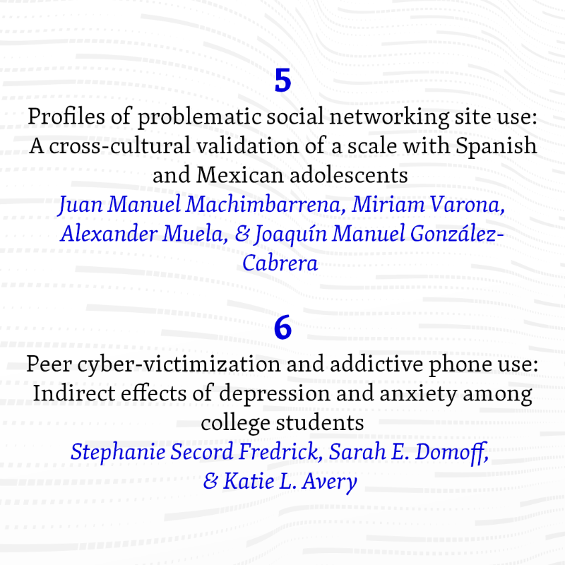 CyberPsy_jn's tweet photo. 🌻 New issue is here! 🌻

Vol. 17, No. 3 contains 10 excellent articles that examine the risks of gaming, smartphones, or social media and their potential to help cope with stress or get support. All #OpenAccess!

We hope this issue will inspire you ✨

#Cyberpsychology #NewIssue