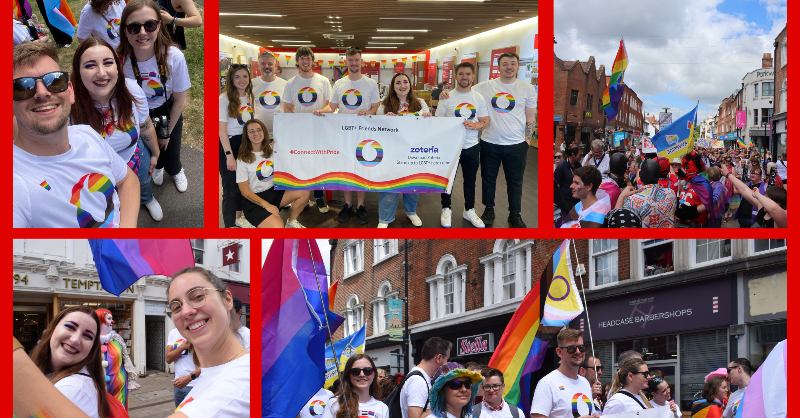 VodafoneUKLife's tweet photo. Last weekend we celebrated #Pride in style across Newbury!
Thank you to everyone involved - from marching with us with your epic #ConnectWithPride chants, to running our stall on the day - it was great to see so many of you come together for this occasion.
#TogetherWeCan