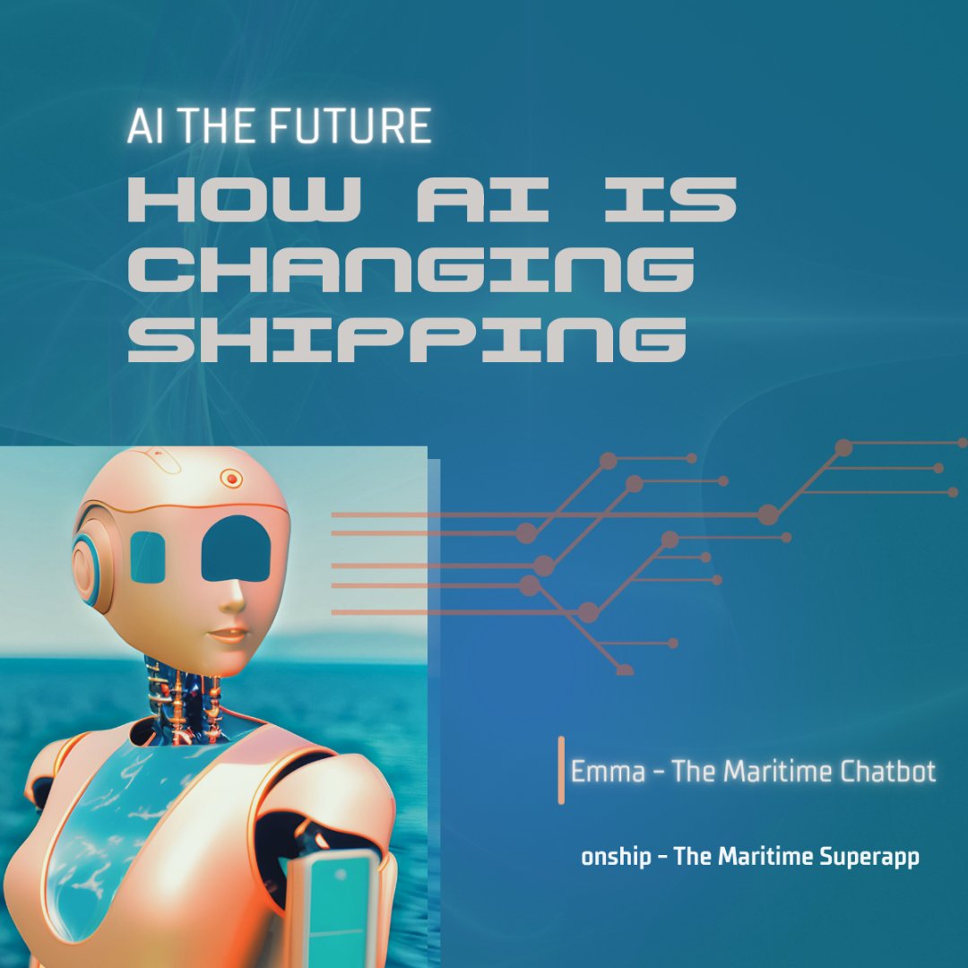 FrontMPlatform's tweet image. FrontM's Head of Customer Success, Captain Vishal Patangay's gives his take on how AI is transforming the shipping industry.

Odysseus app is available on onship platform.

iOS- apps.apple.com/us/app/onship/…
Android - play.google.com/store/apps/det…