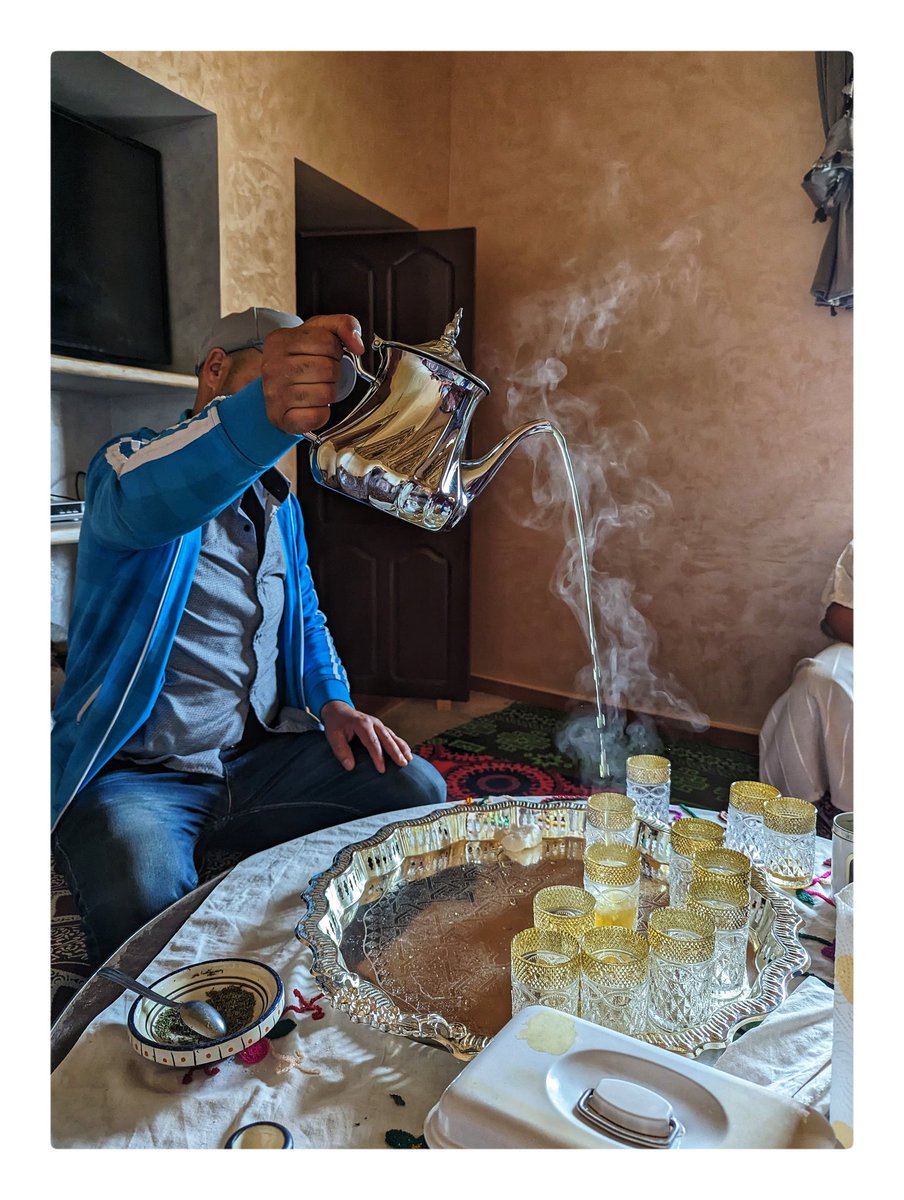 jasonbak's tweet photo. Moroccan tea rituals... It's all about the pour https://t.co/VyFwviEMOY
