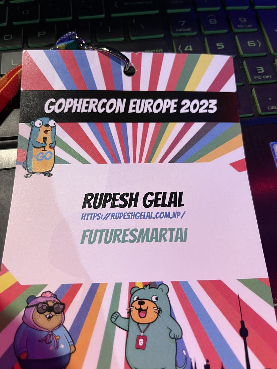 It’s a wrap!
Thank you for a great conference!
#gopherconEU #gopher