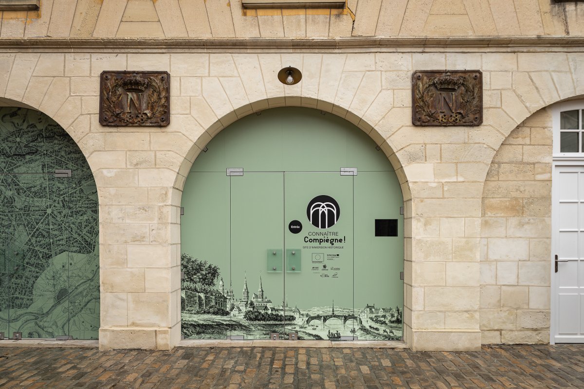 📍Historical immersion site of the Antoine Vivenel Museum. 📸Thibault Jorge (Femme Fatale Studio) - thibaultjorge.photos // Ville de Compiègne #iconem_exhibition #visitinfrance #worldheritage