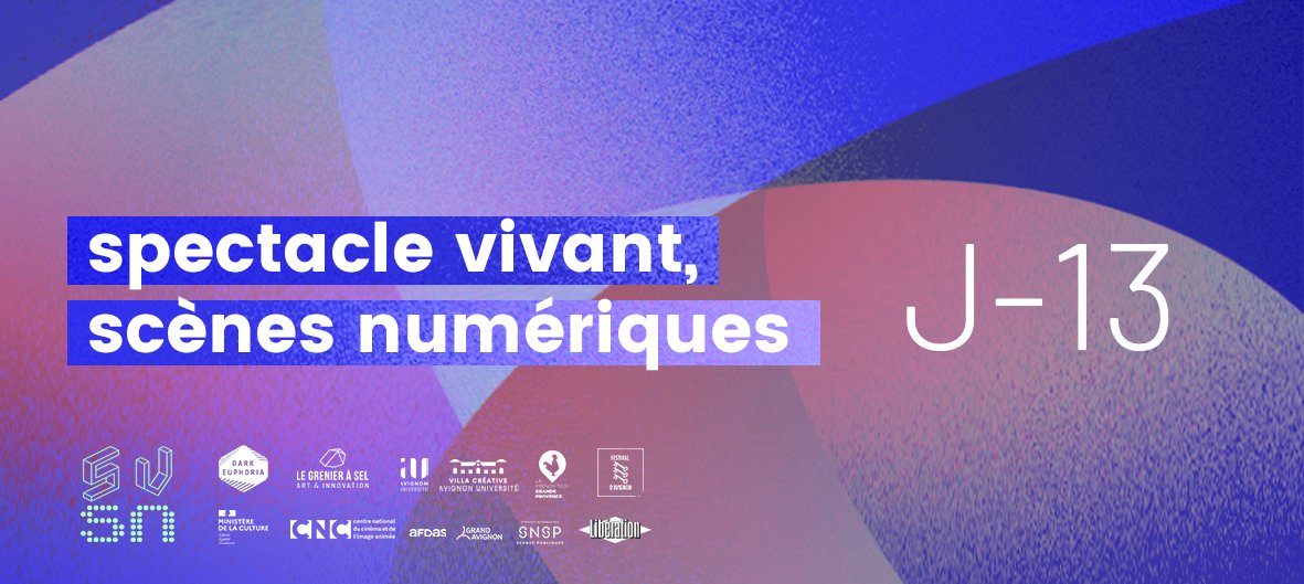 Dark Euphoria (@darkeuphoria_13) on Twitter photo 🎭On se retrouve au <a href="/FestivalAvignon/">Festival d'Avignon</a> les 12 et 13/07 pour parler des croisements entre arts vivants et technologies immersives/interactives ?
✔ Inscription: nhttps://lnkd.in/dC7P53_n
📃 Programme complet : lnkd.in/eiTrJgBb
#FDA23 🎭On se retrouve au <a href="/FestivalAvignon/">Festival d'Avignon</a> les 12 et 13/07 pour parler des croisements entre arts vivants et technologies immersives/interactives ?
✔ Inscription: nhttps://lnkd.in/dC7P53_n
📃 Programme complet : lnkd.in/eiTrJgBb
#FDA23