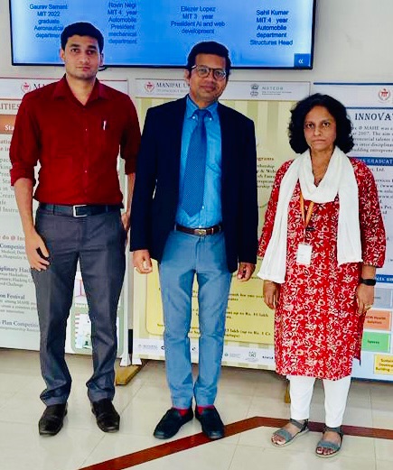🔬 Exciting day at the Innovation Centre! Welcomed Dr. Shibashish Giri, renowned Endogenous Stem Cell Specialist. His expertise from Leipzig & Munich universities, as Chief Scientific Officer, enriches our community. Let's foster innovation! @manipaluniv #InnovationCentreManipal