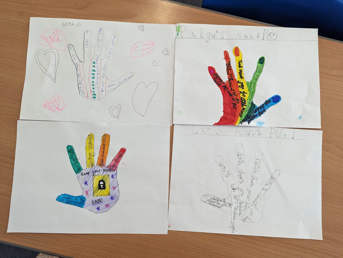 CFPSchool's tweet image. As part of Maths week, Year 3 have been thinking of ways we can help keep safe with money and how we can protect ourselves from scams online! 💻💷💳🚨🏦 @LEO_maths #MyMoneyWeek @youngenterprise #MathsWeekLdn @YoungMoneyEdu