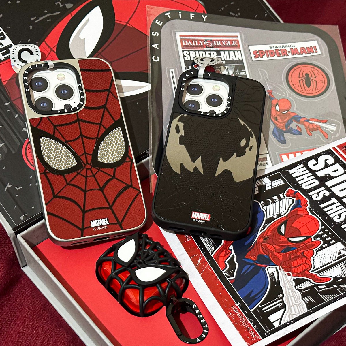 เปิดตัวอย่างเป็นทางการแล้ว!
Collection: Spider-Man x CASETiFY
สามารถสั่งซื้อได้แล้วตั้งแต่่วันนี้เป็นต้นไปเลยจ้า!
ลิ้งนี้ได้เลยจ้า cst.fyi/WSu1C
.
#SpiderManxCASETiFY
.
ขอบคุณ Casetify ที่ส่งกล่องสุดคูลมาให้เราครับ
เดี๋ยวจะมีวิดิโอ Unbox ตามมา!