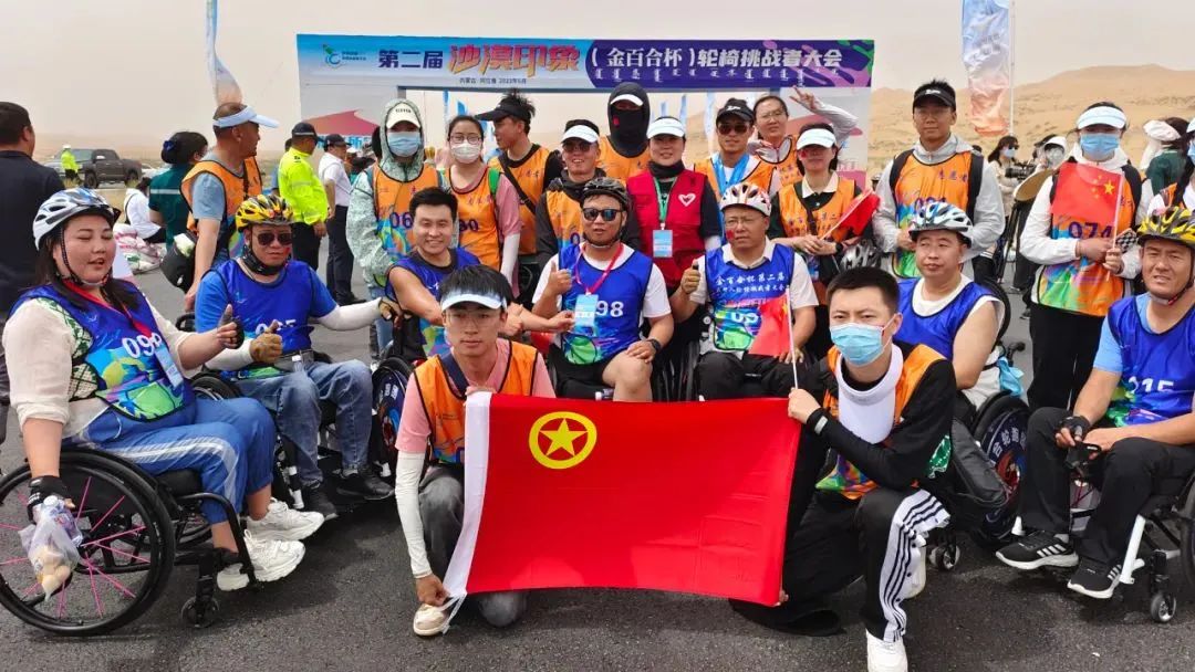 AmazingAlshaa's tweet photo. The 2nd #Desert Impressions Wheelchair #Challenge concluded on June 28 in #Alshaa, with 137 athletes from 17 provinces challenging themselves and even exceeding their own records and expectations. Alshaa has become the permanent host of the wheelchair challenge. #AlshaaUpdates https://t.co/HXOgjrWn0T