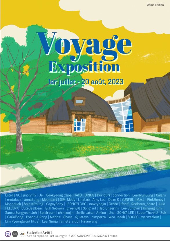 ❤️🇫🇷🇰🇷❤️
프랑스 ART61 갤러리 / 스페이셜 spatial 전시 오프닝파티 합니다!
23.07.02.일,22시

x.com/i/spaces/1yNxa…

#exhibition #프랑스전시 #NFTexhibition #K_HeritageNFT @K_HeritageNFT <a href="/Spatial_io/">Spatial</a> <a href="/jparkct/">Jei</a> <a href="/june_redthread/">June Redthread</a> <a href="/seokyeongart/">seokyeongart</a>