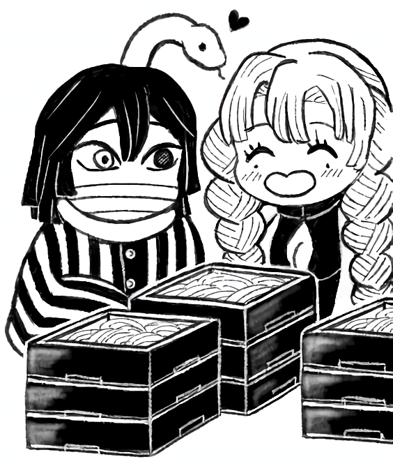 漫画の中のめちゃくちゃ小さなコマだけどかわいく描けたから見てほしい 