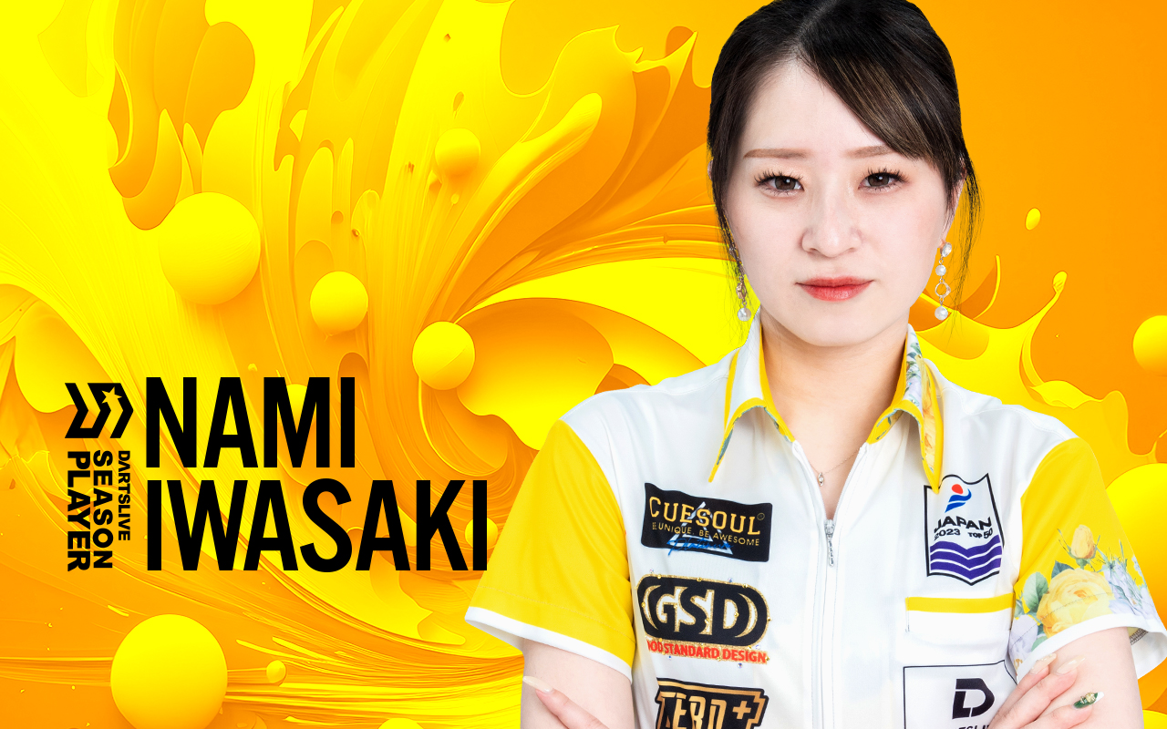 岩崎奈美プロ　ダーツライブカード Amazon | ダーツライブカード DARTSLIVE PLAYER GOODS 第三弾