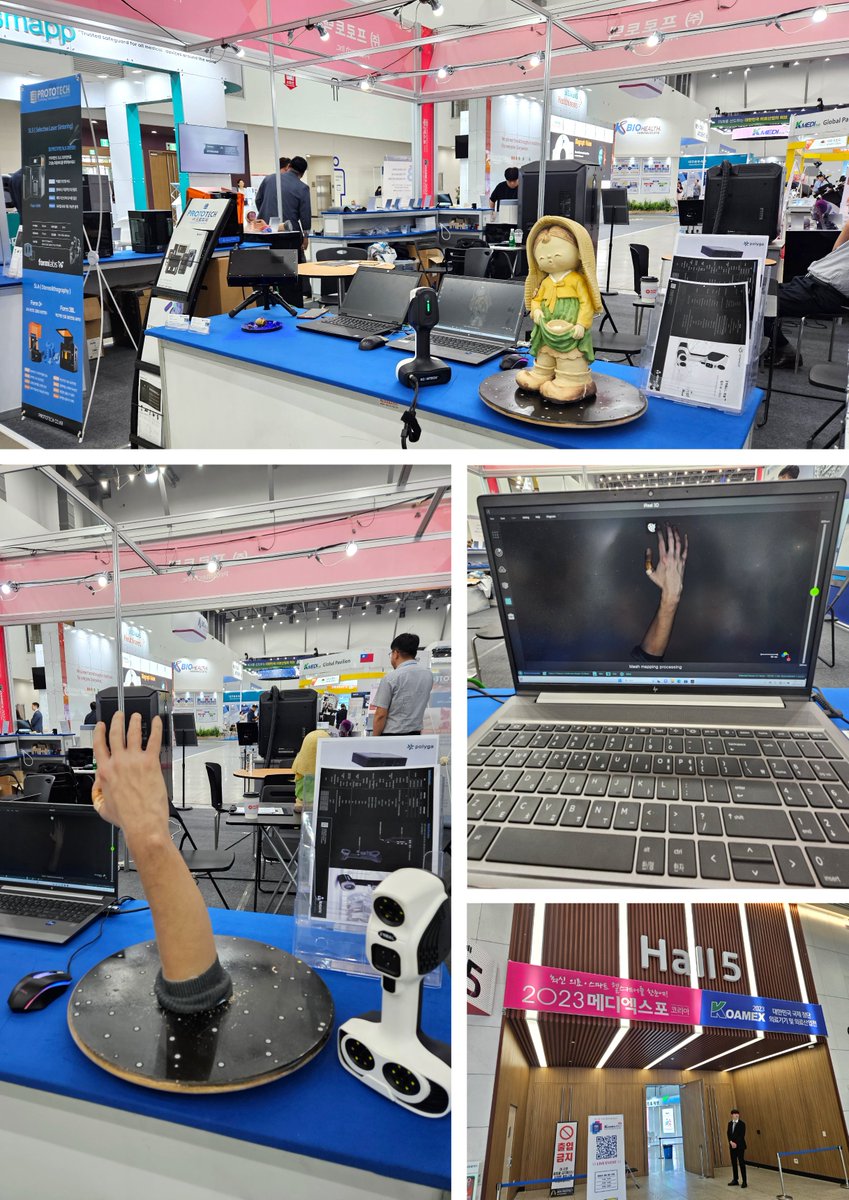 ❤️ Tech for Good
Our reseller, 4D-Gate, is presenting #iReal2E color 3D scanner at the Korea International Advanced Medical Equipment & Medicine Expo 2023 NOW!
 
🎈 At Daegu - EXCO, Daegu, Korea

#iReal3D #3dscanning #medical #medicine #exhibition #prosthetics #healthcare