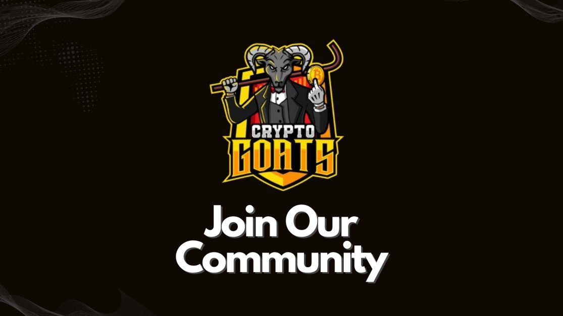 TheCryptoKazi's tweet photo. What is Crypto Goats 🐐

Crypto Goats is the home to a variety of talented and dedicated traders with many different sections and resources available so you can learn in the most effective way! 

In this thread, we will be going through everything Crypto Goats has to offer 🧵 https://t.co/B2Ky0wACo7