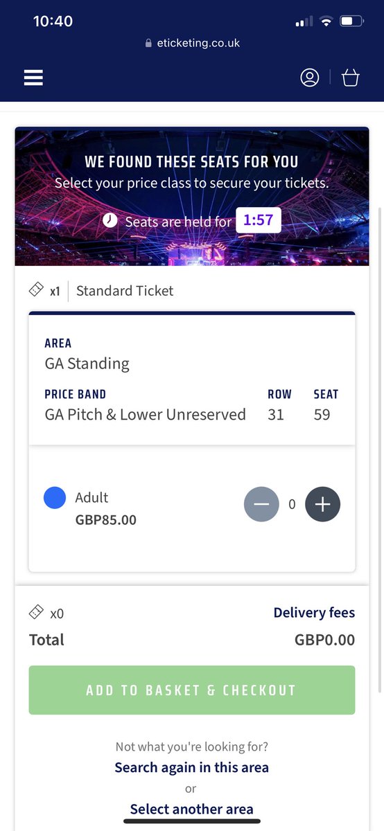 LaraSte2001's tweet photo. Does this mean general admission standing or is this seated tickets???? #foofighters https://t.co/ju1c24lOjy