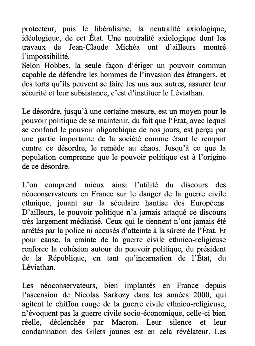 Youssef_Hindi's tweet photo. Pour comprendre pourquoi le pouvoir politico-oligarchique laisse se propager le chaos et les #emeutes tandis qu'il a été sans pitié pour les #GiletsJaunes, voici un extrait de "La guerre des #EtatsUnis contre l'#Europe et l'avenir de l'État" 

#Nanterre #Police #Macronie https://t.co/b4MKeU4uo7